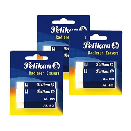 Pelikan 620112 Kunststoff-Radierer AL20 9 Stück Radiergummi Pelikan 620112 Kunststoff-Radierer AL20 9 Stück Radiergummi von Pelikan