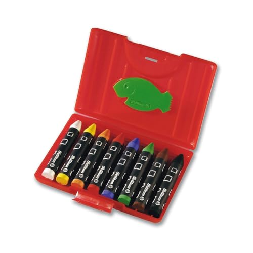 Pelikan 723148 - Wachsmalstifte 665 / 8 wasserfest, 8 Stangen Pelikan 723148 - Wachsmalstifte 665 / 8 wasserfest, 8 Stangen von Pelikan
