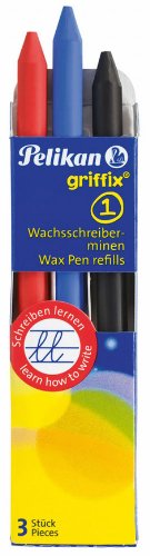 Pelikan 723387 Wachsmalstifte, Wachsmalblöcke, Wachsmaltropfen-Etuis Wachsmalstiftmine Griffix 3 Stück Pelikan 723387 Wachsmalstifte, Wachsmalblöcke, Wachsmaltropfen-Etuis Wachsmalstiftmine Griffix 3 Stück von Pelikan