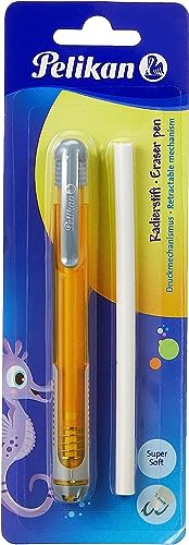 Pelikan 807364 Radierstift inklusiv ersatzradierer, 4 Farben sortiert - keine Farbauswahl möglich, 1 Stück Pelikan 807364 Radierstift inklusiv ersatzradierer, 4 Farben sortiert - keine Farbauswahl möglich, 1 Stück von Pelikan