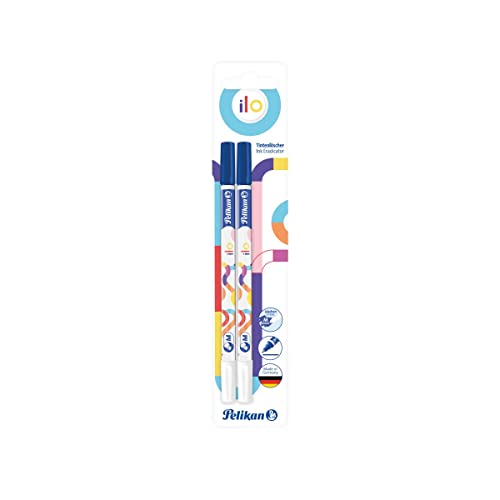 Pelikan 817875 Tintenlöschstift ilo, Multispitze, 2 Stück, blau Pelikan 817875 Tintenlöschstift ilo, Multispitze, 2 Stück, blau von Pelikan