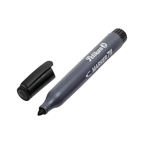 Pelikan 817899 Permanent-Marker 711 mit Runddocht, schwarz, 10 Stück in Faltschachtel Pelikan 817899 Permanent-Marker 711 mit Runddocht, schwarz, 10 Stück in Faltschachtel von Pelikan