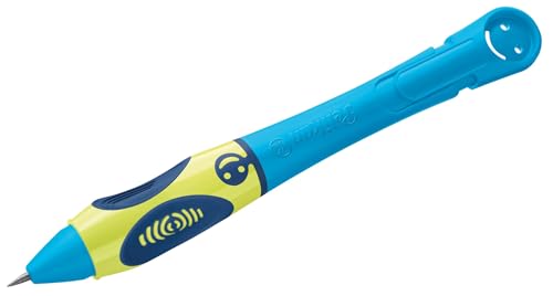 Pelikan 820516 griffix Bleistift für Linkshänder, NeonFreshBlue, 1 Stück in Faltschachtel von Pelikan