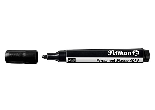 Pelikan 947655 Permanent Marker 407 F, 1 Stück schwarz von Pelikan