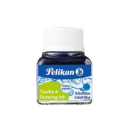 Pelikan A 523 Tusche A, 10 ml, kobaltblau Pelikan A 523 Tusche A, 10 ml, kobaltblau von Pelikan
