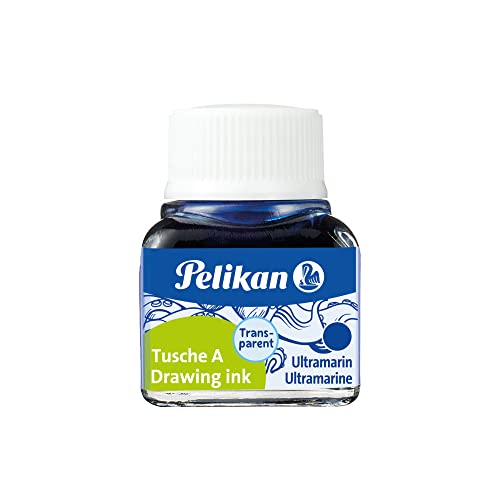 Pelikan A 523 Tusche A, 10 ml, ultramarinblau von Pelikan