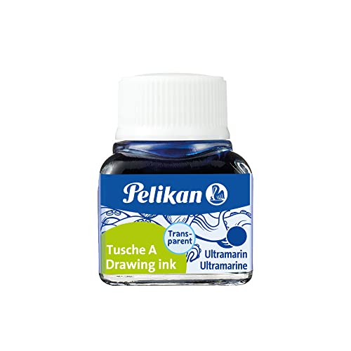 Pelikan A 523 Tusche A, 10 ml, ultramarinblau Pelikan A 523 Tusche A, 10 ml, ultramarinblau von Pelikan