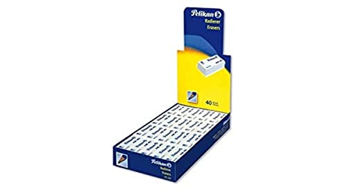 Pelikan AS 40 weiß Radiergummi, 40er Pack Pelikan AS 40 weiß Radiergummi, 40er Pack von Pelikan