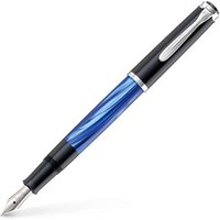 Pelikan Classic M 205 Kolbenfüller blau-marmoriert B (breit) von Pelikan