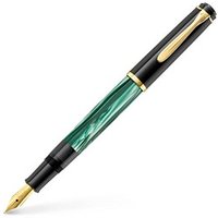 Pelikan Classic M200 Kolbenfüller grün-marmoriert/gold B (breit) von Pelikan