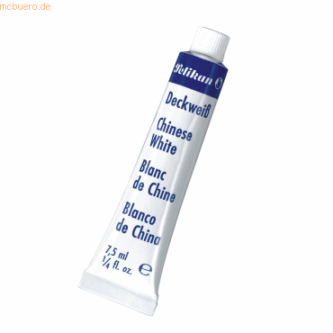 10 x Pelikan Deckweiß Tube mit 7,5ml 10 x Pelikan Deckweiß Tube mit 7,5ml von Pelikan