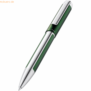 Pelikan Drehkugelschreiber Pura K40 Waldgrün/Silber von Pelikan