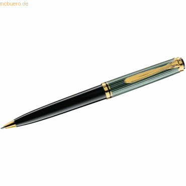 Pelikan Drehkugelschreiber Souverän K800 schwarz/grün von Pelikan