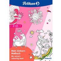 Pelikan Einhorn mit Sticker Malbuch von Pelikan
