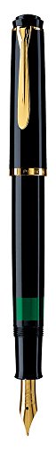 Pelikan Elégance M200 Füllfederhalter Schwarz B schwarz von Pelikan