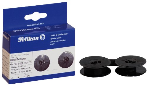Pelikan Farbband Gruppe 8 D Nylon für Olivetti 8D, 13 mm x 10 m, schwarz von Pelikan