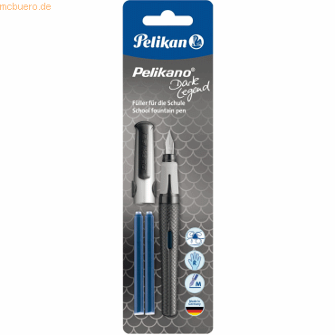 Pelikan Füllhalter Pelikano P480M M Rechtshänder Dark Legend + 2 Patro Pelikan Füllhalter Pelikano P480M M Rechtshänder Dark Legend + 2 Patro von Pelikan