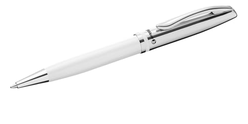 Pelikan Jazz Classic K35 Kugelschreiber Weiss, Metallkuli, nachfüllbar, mit Clip, elegantes Schreibgerät Pelikan Jazz Classic K35 Kugelschreiber Weiss, Metallkuli, nachfüllbar, mit Clip, elegantes Schreibgerät von Pelikan