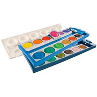 Pelikan K24 eco Wasserfarbkasten 24 Farben und 1 Tube Deckweiß von Pelikan