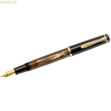 Pelikan Kolbenfüllhalter Classic M200 Feder M braun-marmoriert Pelikan Kolbenfüllhalter Classic M200 Feder M braun-marmoriert von Pelikan