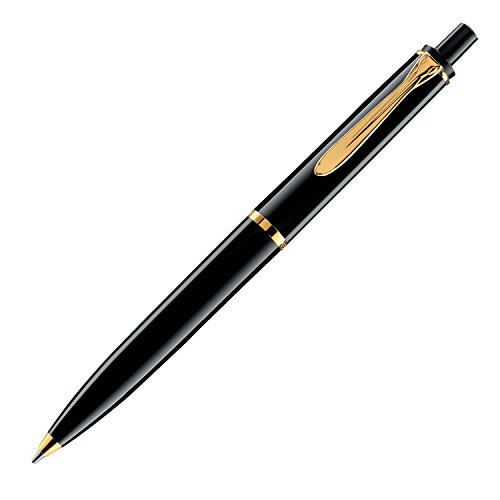 Pelikan Kugelschreiber Classic 200, Schwarz, hochwertiger Druckkugelschreiber im Geschenk-Etui, 996686 von Pelikan