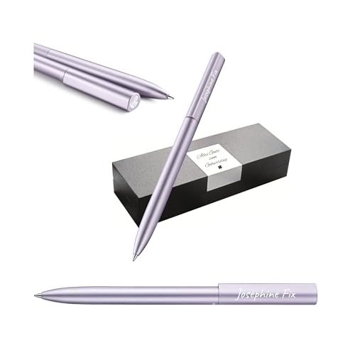 Pelikan Kugelschreiber Ineo® Elements K6 mit Gravur Geschenk - einzigartige Stifte mit Namen - personalisierte Geschenke zu Weihnachten - Kugelschreiber personalisiert (Lila-Violett) von Pelikan