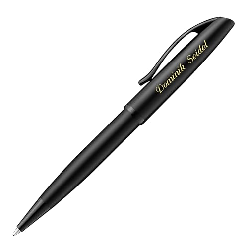 Pelikan Kugelschreiber JAZZ NOBLE ELEGANCE Carbon mit persönlicher Laser-Gravur von Pelikan