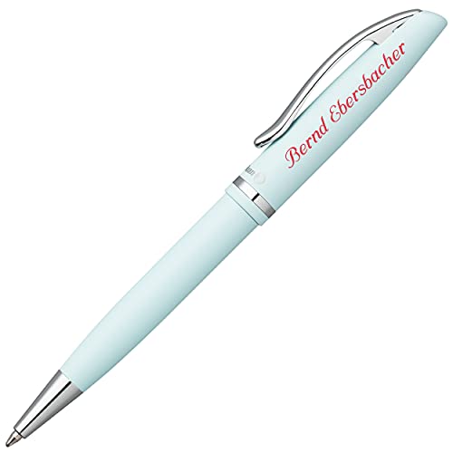 Pelikan Kugelschreiber JAZZ PASTELL Blau mit Namen farbig personalisiert von Pelikan