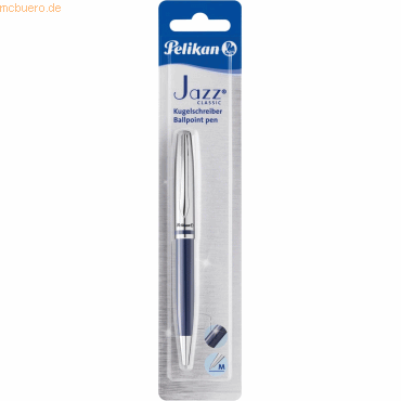 Pelikan Kugelschreiber Jazz Classic dunkelblau Blister von Pelikan