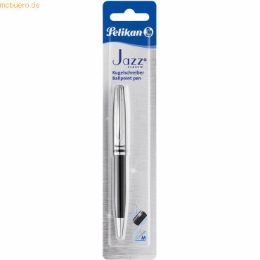 Pelikan Kugelschreiber Jazz Classic schwarz Blister von Pelikan