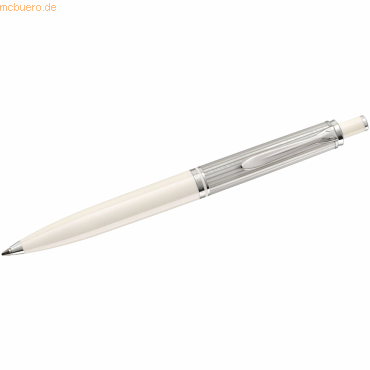 Pelikan Kugelschreiber K405 Silber-Weiß von Pelikan