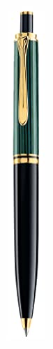 Pelikan Kugelschreiber Souverän 400, Schwarz-Grün, hochwertiger Druckkugelschreiber im Geschenk-Etui, 996835, 1 Stück (1er Pack) Pelikan Kugelschreiber Souverän 400, Schwarz-Grün, hochwertiger Druckkugelschreiber im Geschenk-Etui, 996835, 1 Stück (1er Pack) von Pelikan