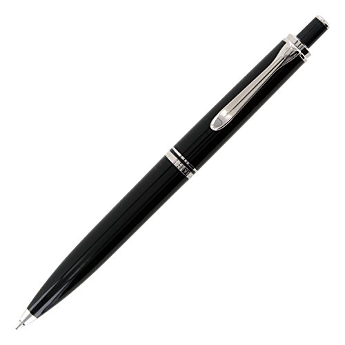 Pelikan Kugelschreiber Souverän 405, Schwarz, hochwertiger Druckkugelschreiber im Geschenk-Etui, 926220 von Pelikan