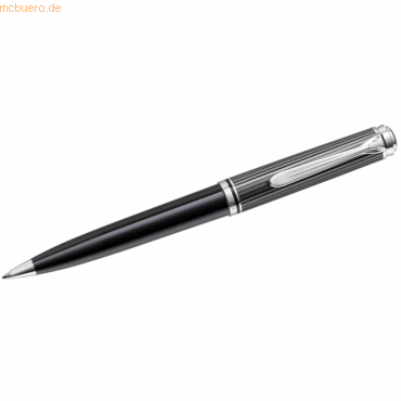 Pelikan Kugelschreiber Souverän K805 anthrazit/schwarz/silber Stresema von Pelikan