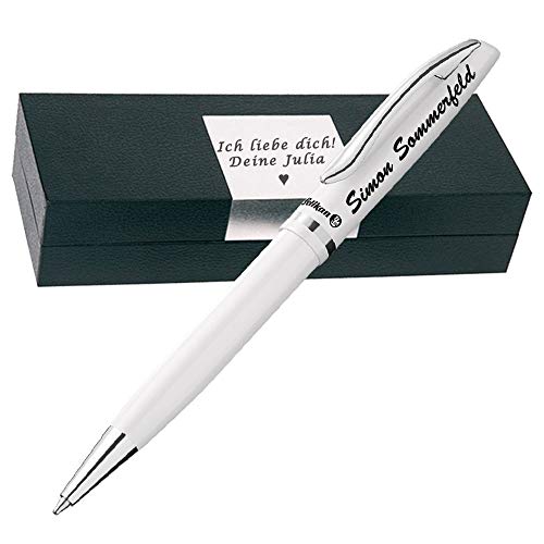 Pelikan - Kugelschreiber weiß mit Gravur inkl. Geschenkbox mit Wunschgravur als Geschenk & Wunschsymbol Kugelschreiber Jazz Elegance K36 Perlweiß FS PS64 Pelikan - Kugelschreiber weiß mit Gravur inkl. Geschenkbox mit Wunschgravur als Geschenk & Wunschsymbol Kugelschreiber Jazz Elegance K36 Perlweiß FS PS64 von Pelikan