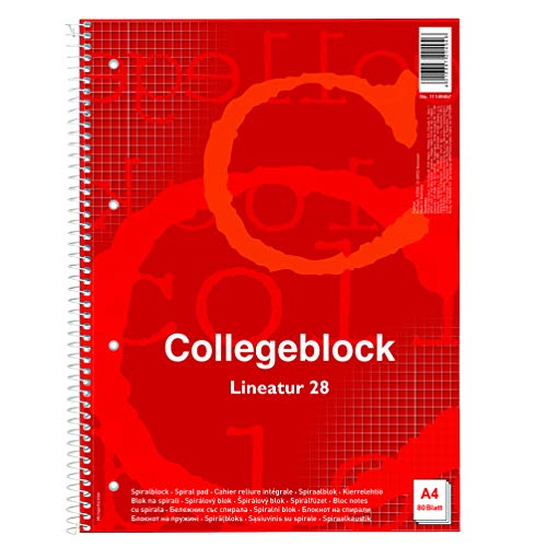 Pelikan NoName 11149457 Spiralblock A4, kariert, 80 Blatt, 5 Stück Pelikan NoName 11149457 Spiralblock A4, kariert, 80 Blatt, 5 Stück von Pelikan