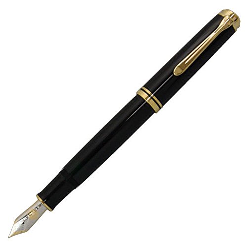 Pelikan Premium M400 Füllfederhalter F Plume schwarz Pelikan Premium M400 Füllfederhalter F Plume schwarz von Pelikan