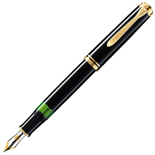 Pelikan Premium M400 Füllfederhalter FEF Plume schwarz von Pelikan