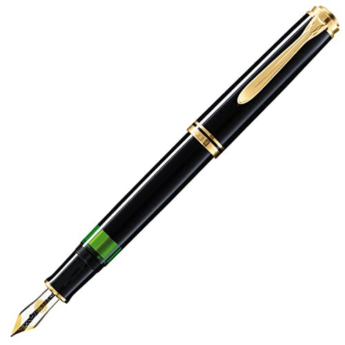 Pelikan Premium M600 Füllfederhalter F Farbe Plume Schwarz von Pelikan