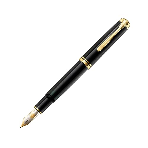 Pelikan Premium M800 Füllfederhalter EF Plume schwarz von Pelikan