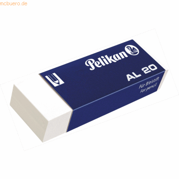 Pelikan Radierer AL20 Kunststoff weiß Pelikan Radierer AL20 Kunststoff weiß von Pelikan