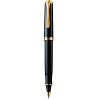 Pelikan Souverän R800 Tintenroller schwarz/gold 0,5 mm, Schreibfarbe: schwarz, 1 St. von Pelikan