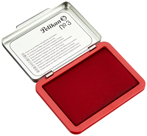 Pelikan Stempelkissen 3 rot 5x7cm Pelikan Stempelkissen 3 rot 5x7cm von Pelikan
