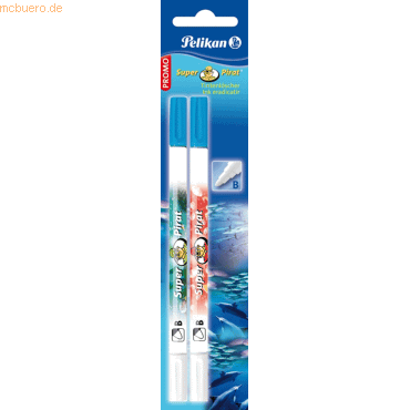 10 x Pelikan Tintenlöschstift Super-Pirat B Blister Inhalt 2 Stück 10 x Pelikan Tintenlöschstift Super-Pirat B Blister Inhalt 2 Stück von Pelikan