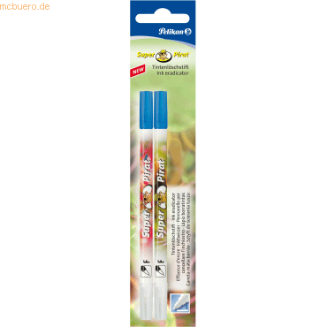 Pelikan Tintenlöschstift Super-Pirat F Blister Inhalt 2 Stück Pelikan Tintenlöschstift Super-Pirat F Blister Inhalt 2 Stück von Pelikan
