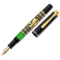 Pelikan Toledo M700 Kolbenfüller schwarz-gold B (breit) von Pelikan