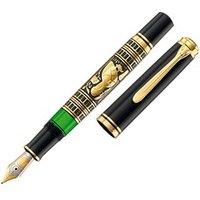 Pelikan Toledo M900 Kolbenfüller schwarz-gold F (fein) von Pelikan