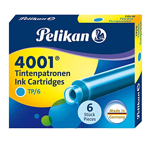 Pelikan Tp6X Füllfederhalter Tintenpatrone Türkis Tp6Xt Pelikan Tp6X Füllfederhalter Tintenpatrone Türkis Tp6Xt von Pelikan