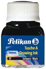 Pelikan Tusche A 523, Glas, 10 ml, sepia von Pelikan