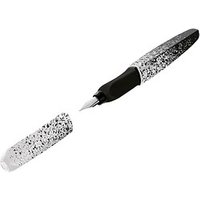 Pelikan Twist® Color Blocking Patronenfüller black white M (mittel) von Pelikan